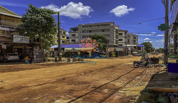 Land for Rent on Main Road, Sangkat Svay Dangkum, Siem Reap city